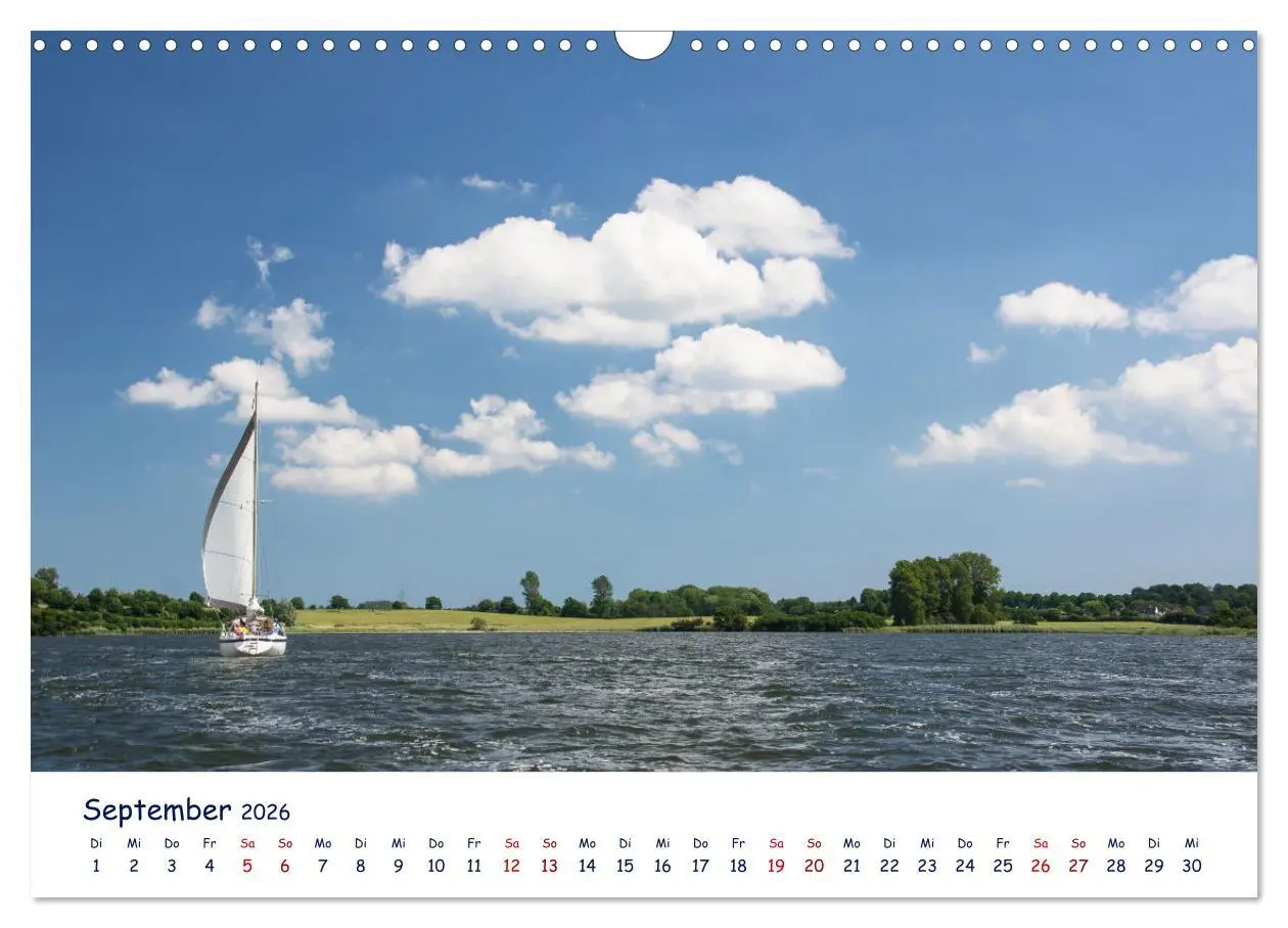 Bild: 9783457915660 | Maritime Schlei (Wandkalender 2026 DIN A3 quer), CALVENDO...