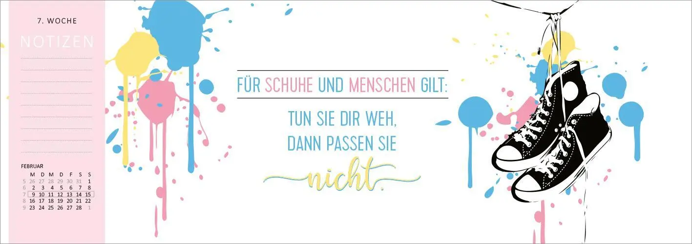 Bild: 4014489135760 | Tischkalender Darf ich Ihnen das Tschüss anbieten? 2026 | Kalender