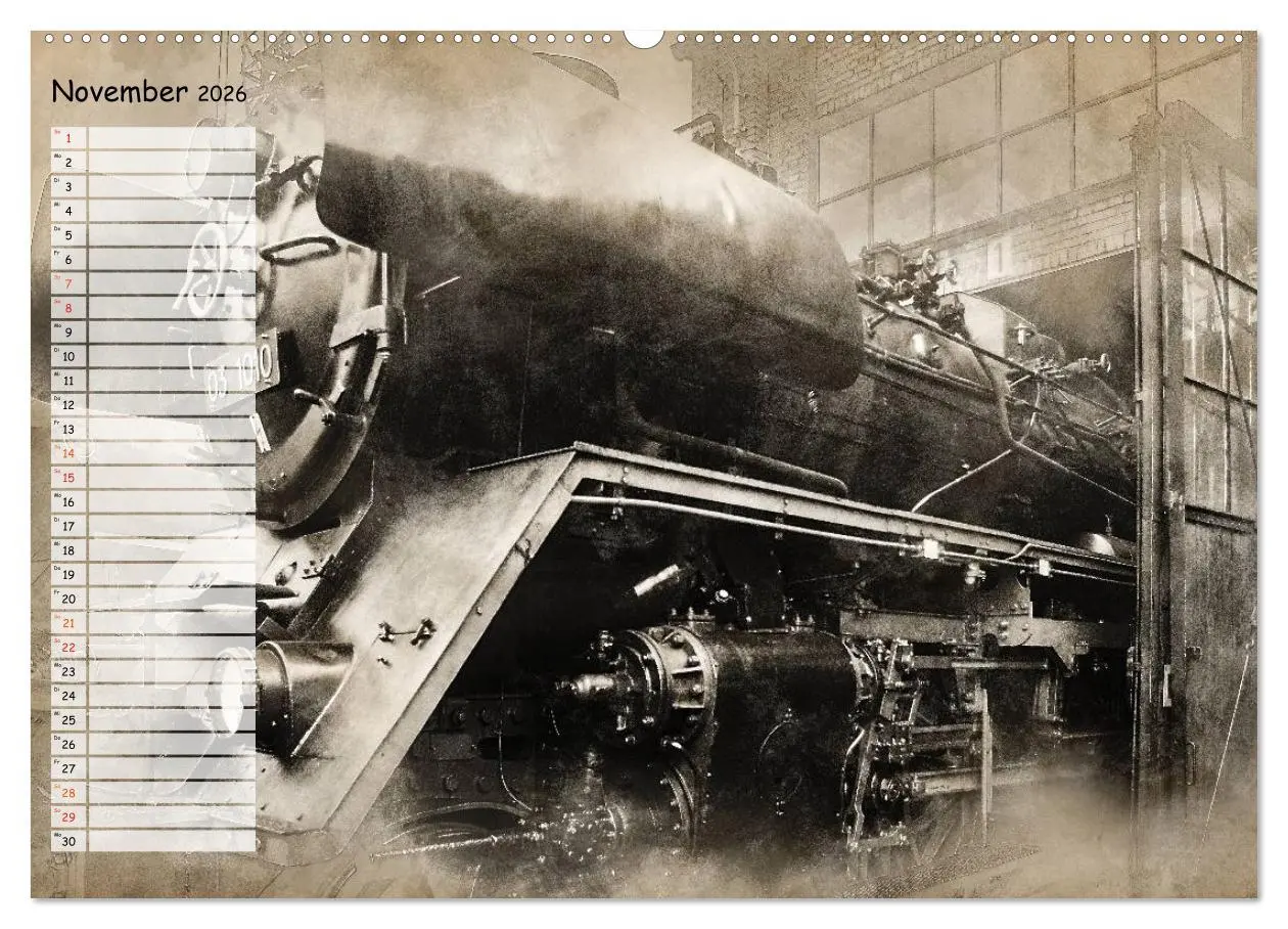 Bild: 9783457765760 | Dampflok Impressionen (hochwertiger Premium Wandkalender 2026 DIN...