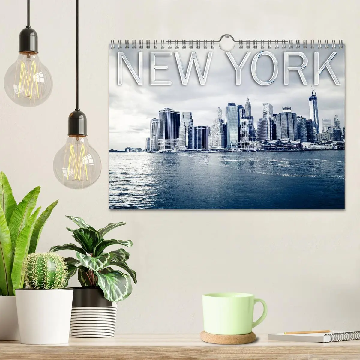 Bild: 9783516165760 | New York (Wandkalender 2026 DIN A4 quer), CALVENDO Monatskalender
