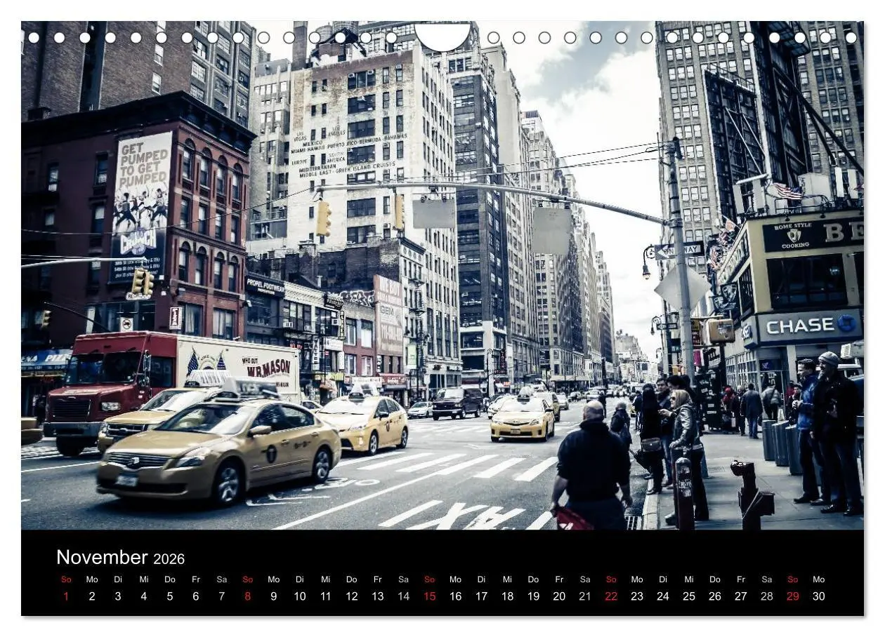 Bild: 9783516165760 | New York (Wandkalender 2026 DIN A4 quer), CALVENDO Monatskalender