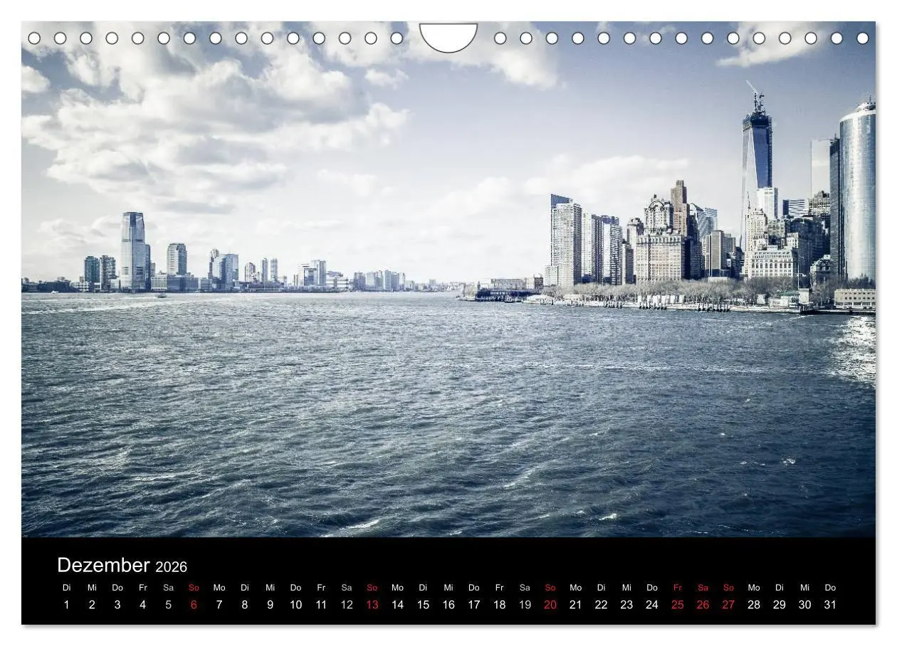 Bild: 9783516165760 | New York (Wandkalender 2026 DIN A4 quer), CALVENDO Monatskalender