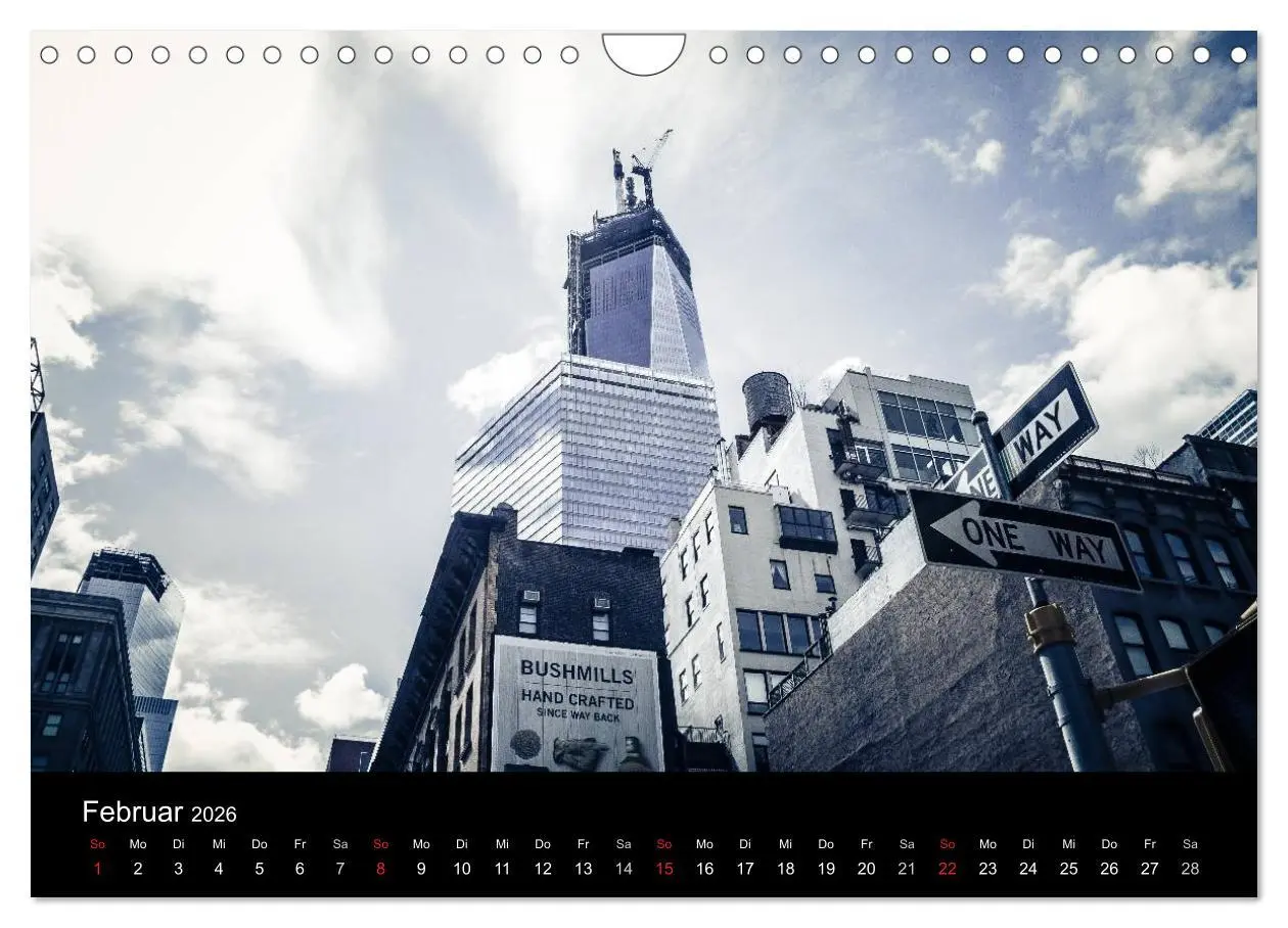 Bild: 9783516165760 | New York (Wandkalender 2026 DIN A4 quer), CALVENDO Monatskalender