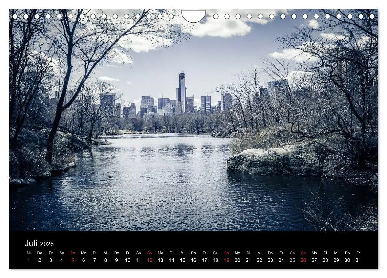 Bild: 9783516165760 | New York (Wandkalender 2026 DIN A4 quer), CALVENDO Monatskalender