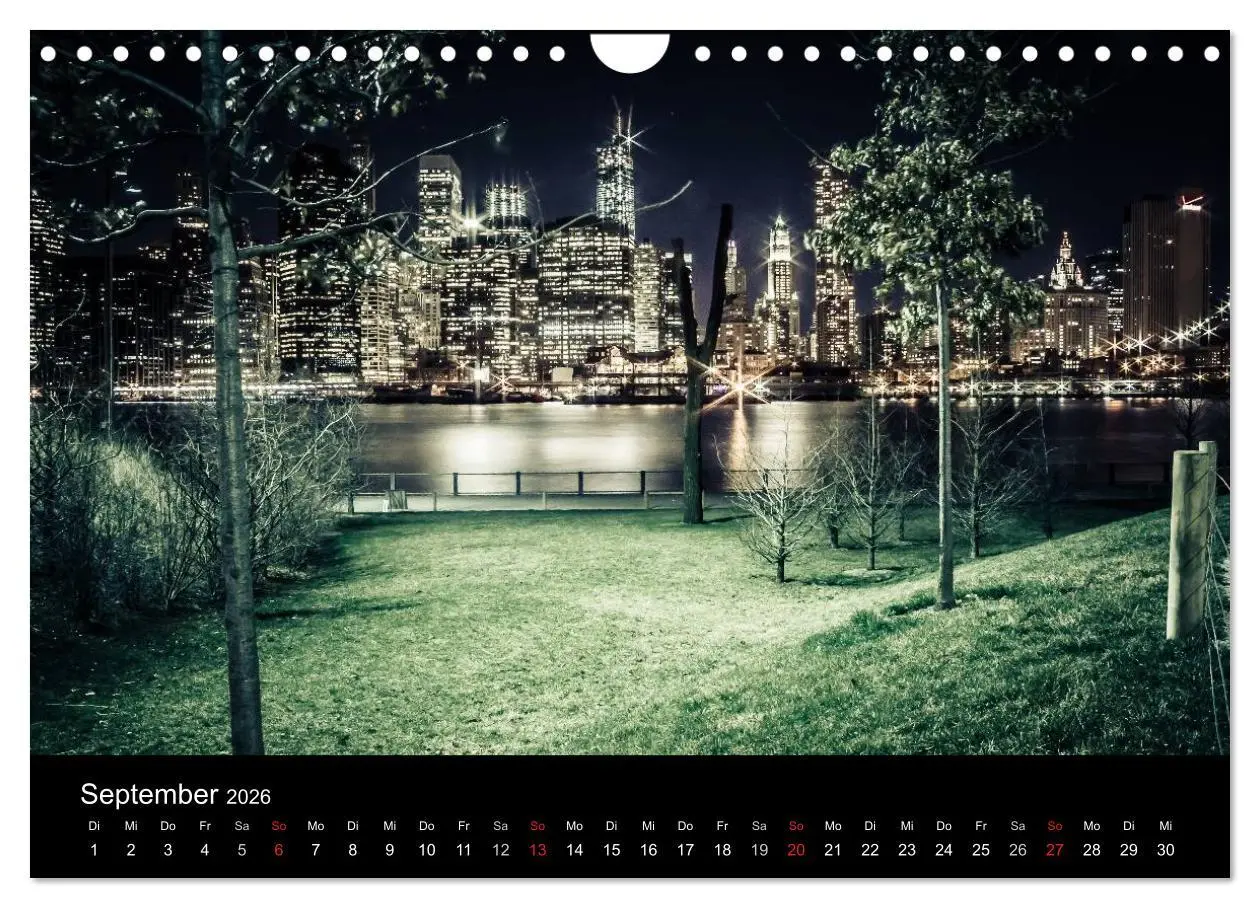 Bild: 9783516165760 | New York (Wandkalender 2026 DIN A4 quer), CALVENDO Monatskalender