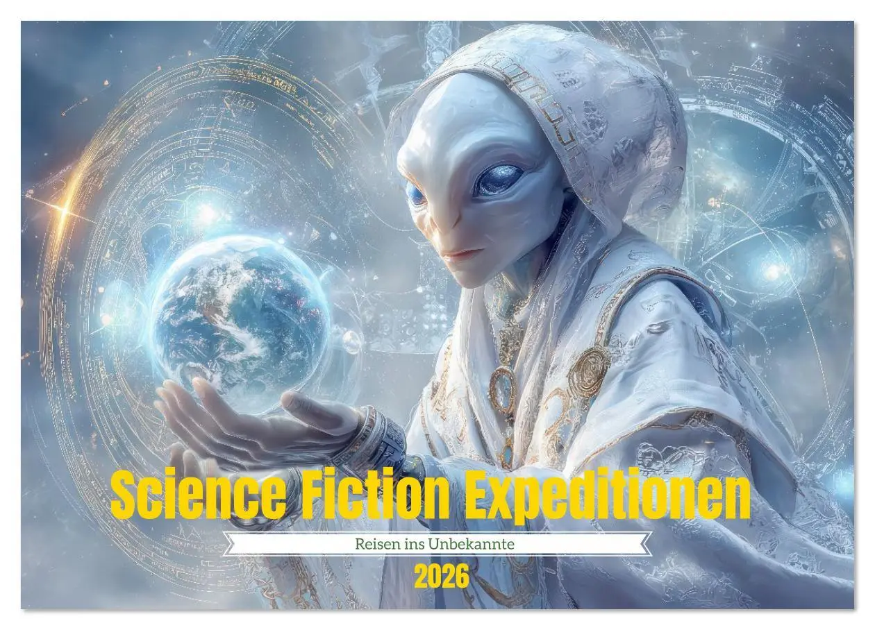 Cover: 9783516615760 | Science Fiction Expeditionen - Reisen ins Unbekannte (Wandkalender...