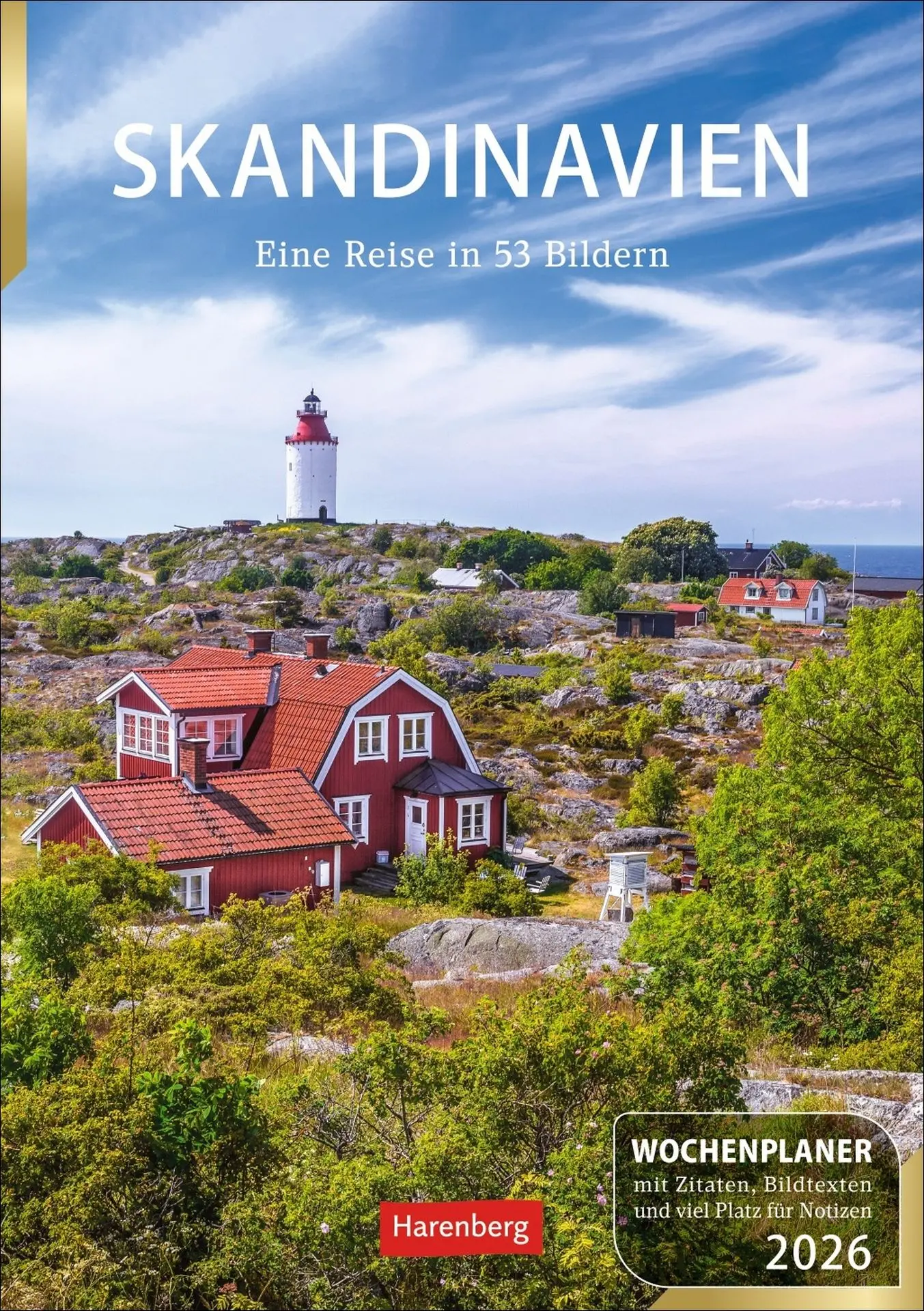 Cover: 9783840035760 | Skandinavien Wochenplaner 2026 - Eine Reise in 53 Bildern | Issel