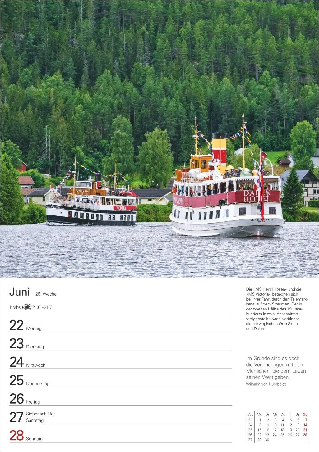 Bild: 9783840035760 | Skandinavien Wochenplaner 2026 - Eine Reise in 53 Bildern | Issel