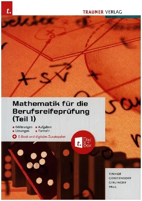 Cover: 9783991515760 | Mathematik für die Berufsreifeprüfung (Teil 1) + digitales...