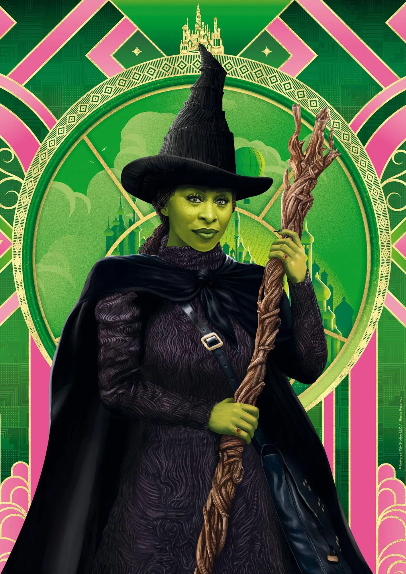 Bild: 4001504585860 | Wicked, Elphaba | Puzzle Universal 500 Teile Nostalgiedose | Spiel