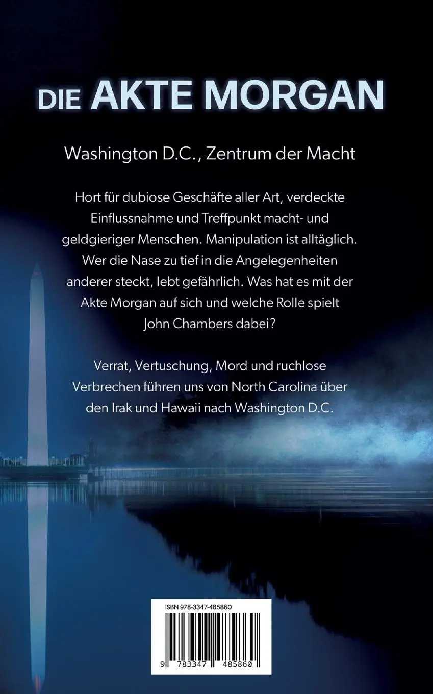 Rückseite: 9783347485860 | Die Akte Morgan | John Chambers - Tödliche Verschwörung | Gruber