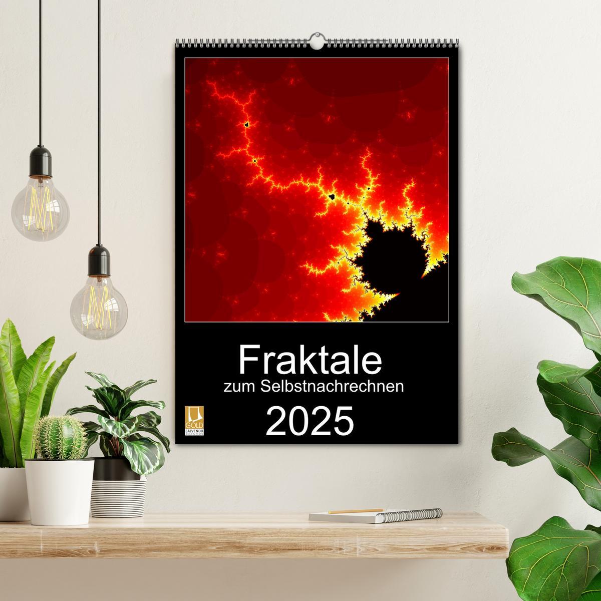 Bild: 9783435975860 | Fraktale zum Selbstnachrechnen (Wandkalender 2025 DIN A2 hoch),...