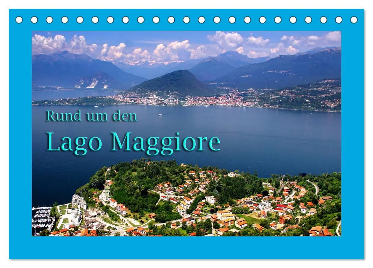 Cover: 9783457685860 | Rund um den Lago Maggiore (Tischkalender 2026 DIN A5 quer),...