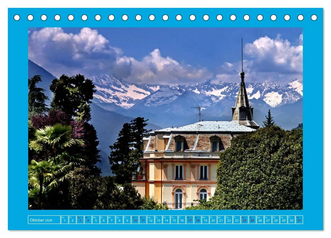 Bild: 9783457685860 | Rund um den Lago Maggiore (Tischkalender 2026 DIN A5 quer),...
