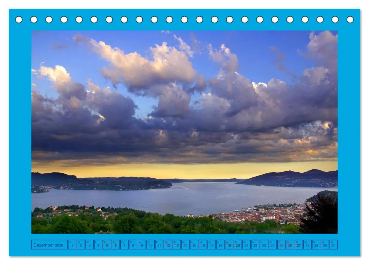 Bild: 9783457685860 | Rund um den Lago Maggiore (Tischkalender 2026 DIN A5 quer),...