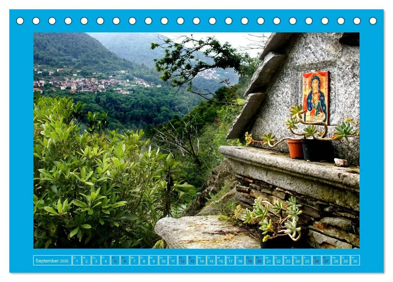 Bild: 9783457685860 | Rund um den Lago Maggiore (Tischkalender 2026 DIN A5 quer),...