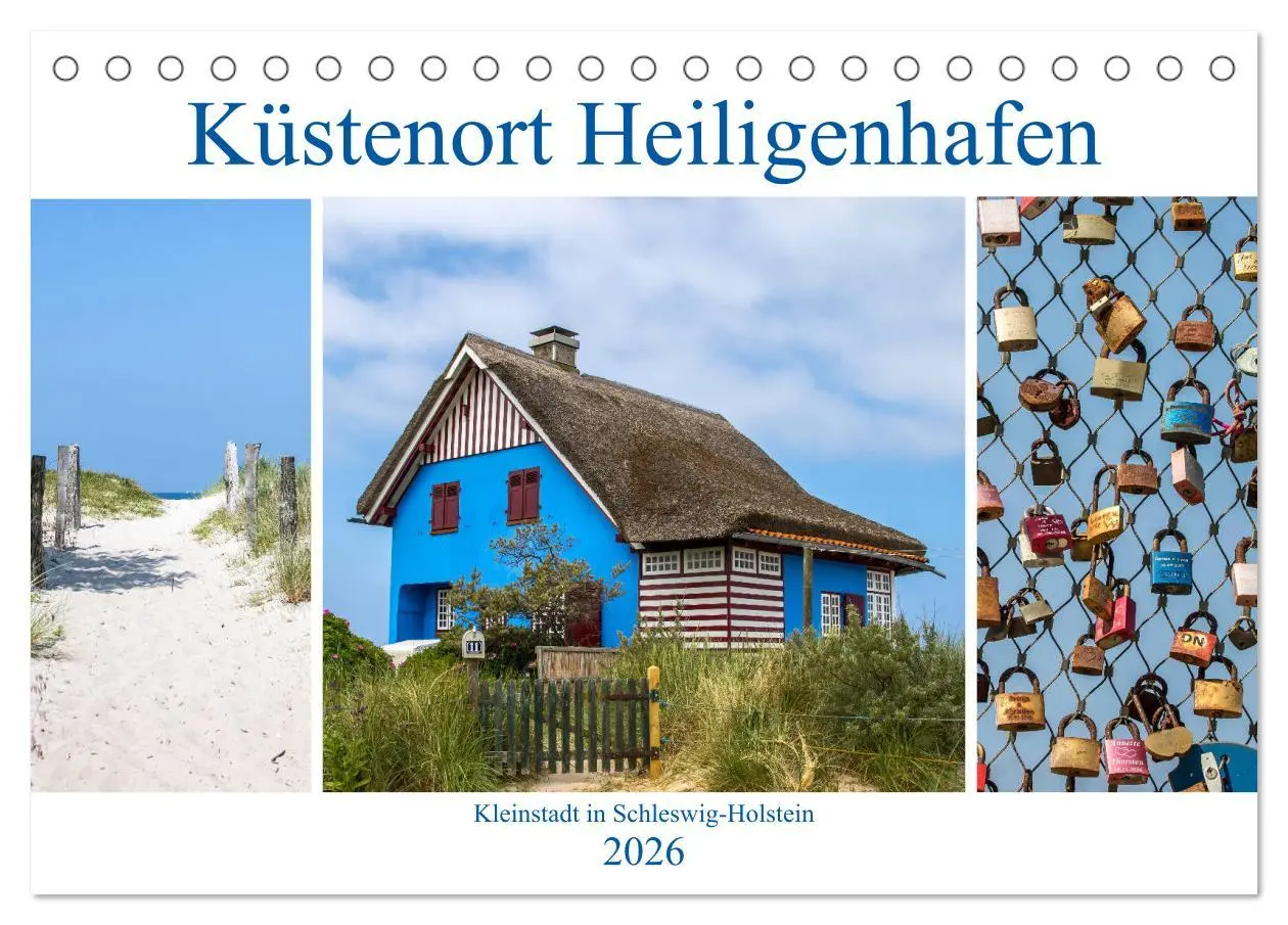 Cover: 9783457825860 | Küstenort Heiligenhafen (Tischkalender 2026 DIN A5 quer), CALVENDO...