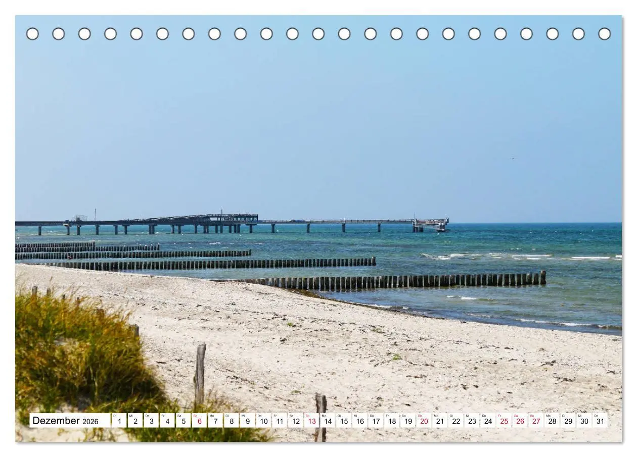 Bild: 9783457825860 | Küstenort Heiligenhafen (Tischkalender 2026 DIN A5 quer), CALVENDO...