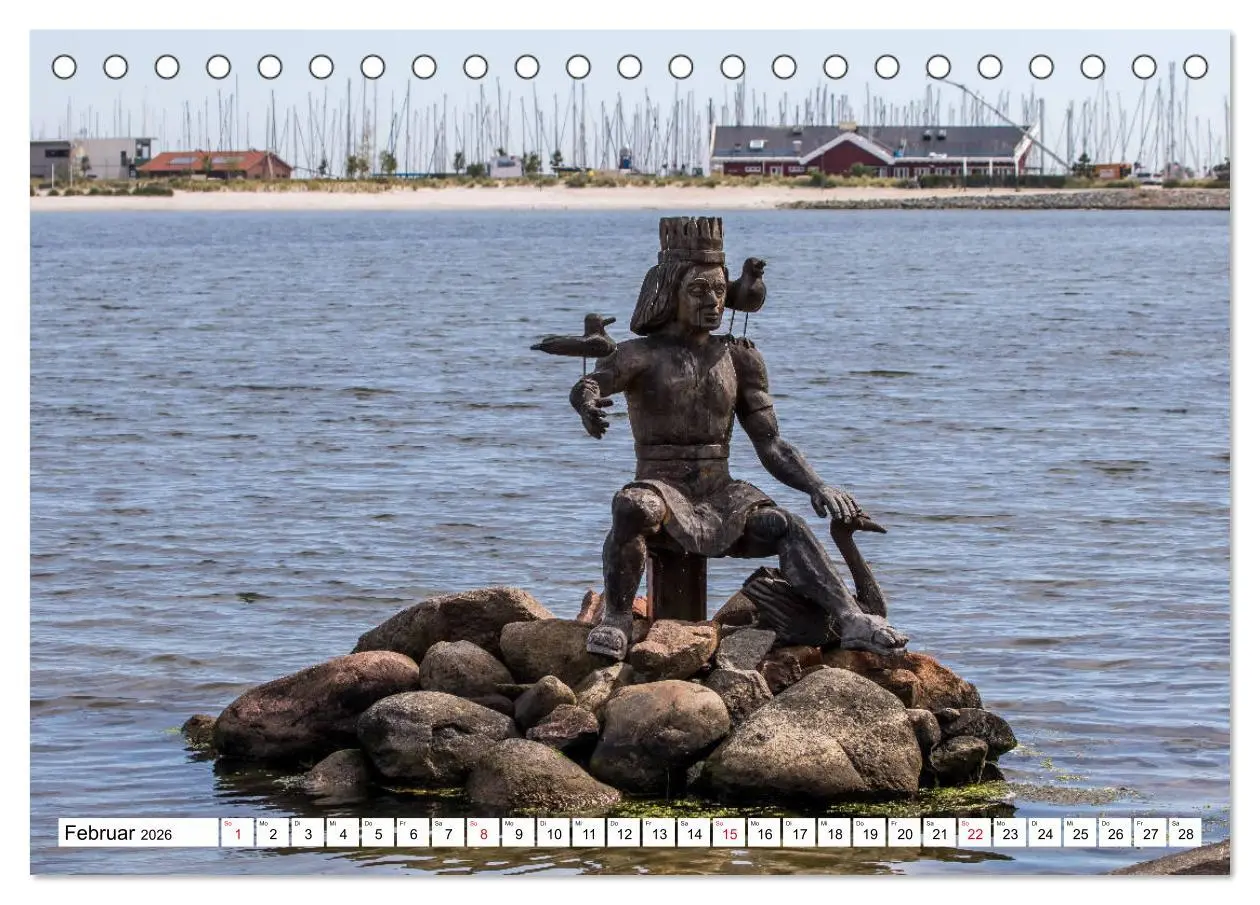 Bild: 9783457825860 | Küstenort Heiligenhafen (Tischkalender 2026 DIN A5 quer), CALVENDO...