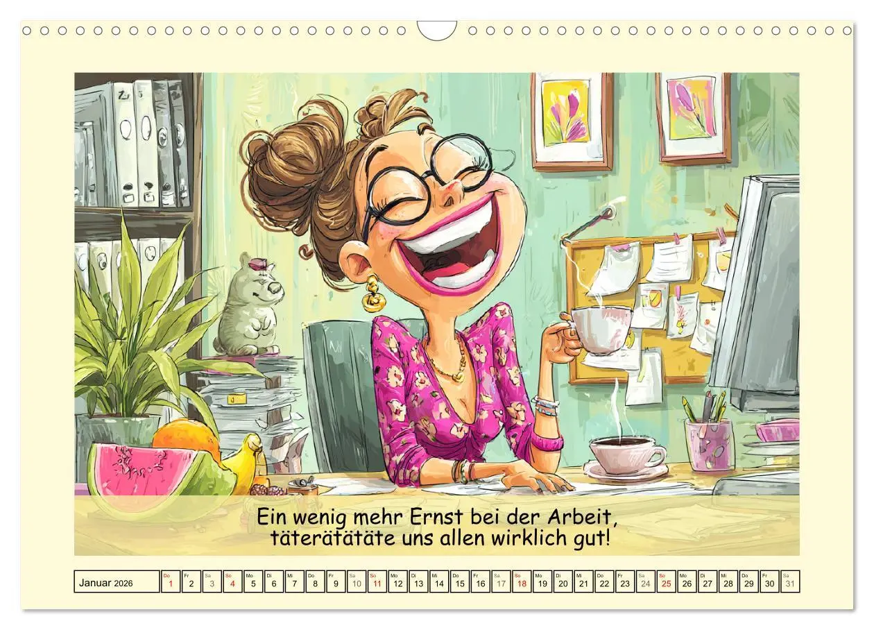 Bild: 9783516605860 | Büroalarm. Cartoons für alle, die trotzdem weitermachen...