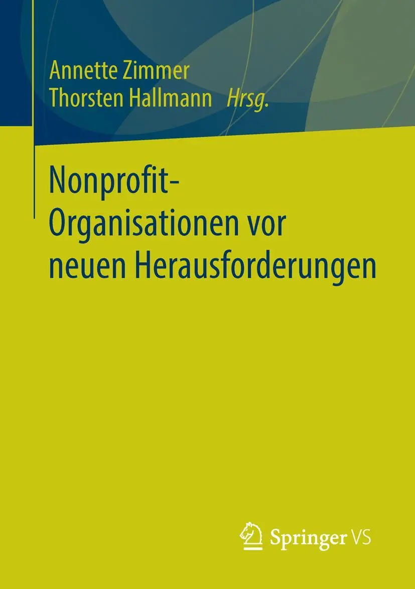 Cover: 9783658105860 | Nonprofit-Organisationen vor neuen Herausforderungen | Taschenbuch