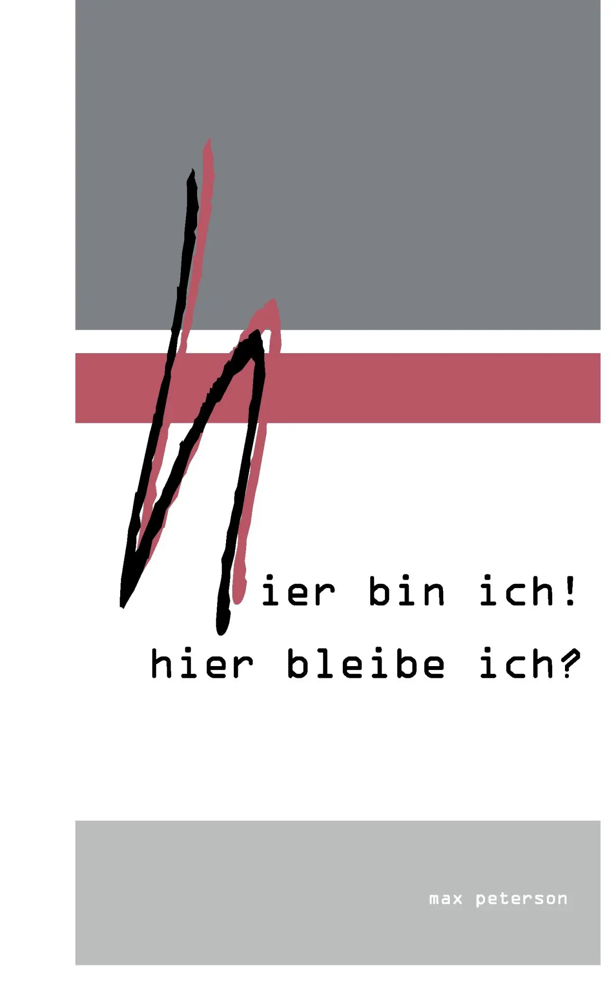 Cover: 9783732285860 | hier bin ich! hier bleibe ich? | Max Peterson | Taschenbuch | 100 S.