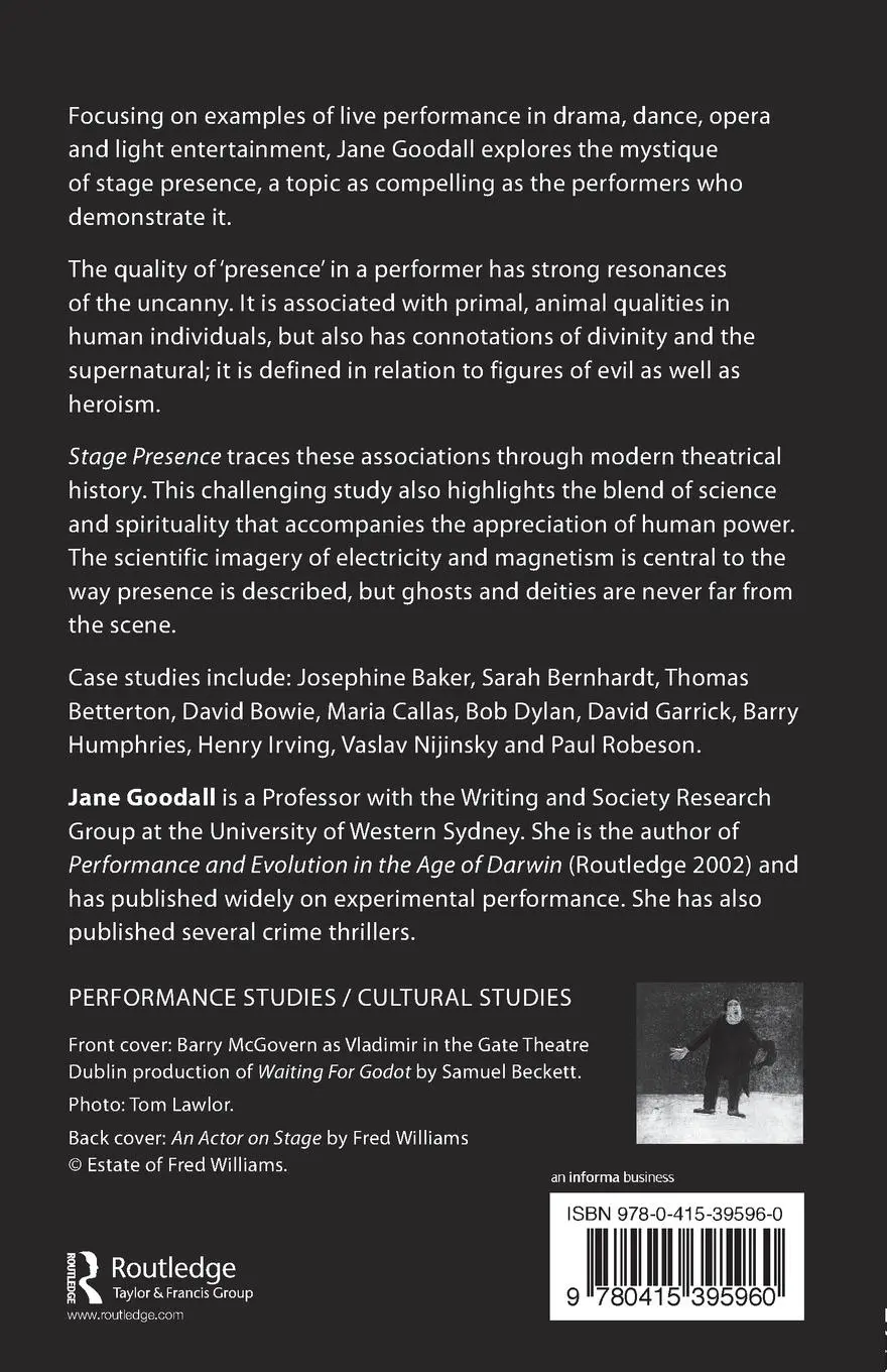 Rückseite: 9780415395960 | Stage Presence | Jane Goodall | Taschenbuch | Englisch | 2008