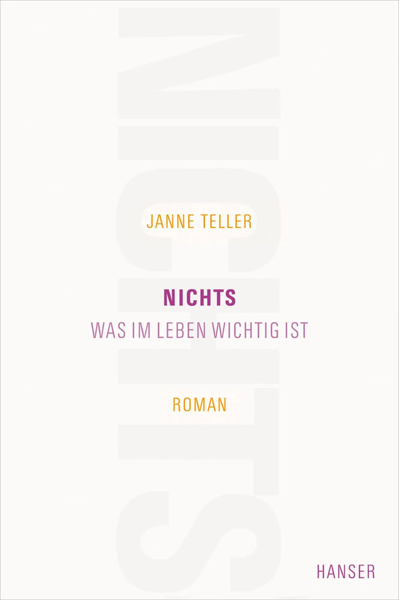 Cover: 9783446235960 | Nichts | Was im Leben wichtig ist. Roman | Janne Teller | Taschenbuch