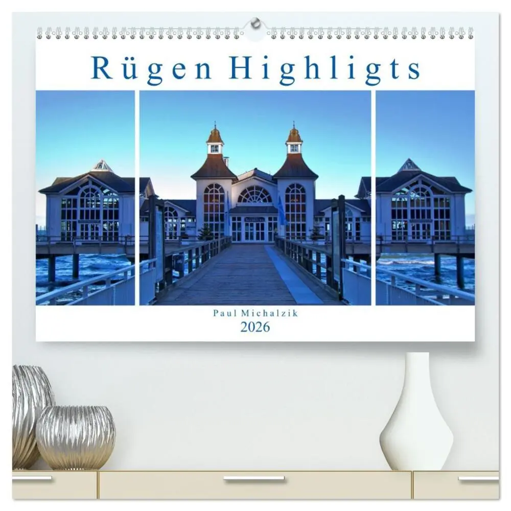 Cover: 9783457745960 | Rügen Highlights (hochwertiger Premium Wandkalender 2026 DIN A2...