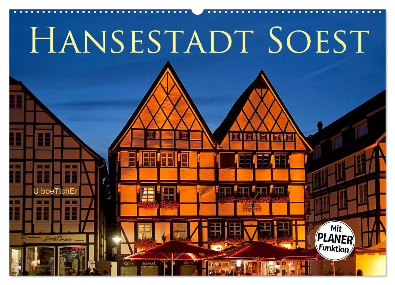 Cover: 9783457985960 | Hansestadt Soest (Wandkalender 2026 DIN A2 quer), CALVENDO...