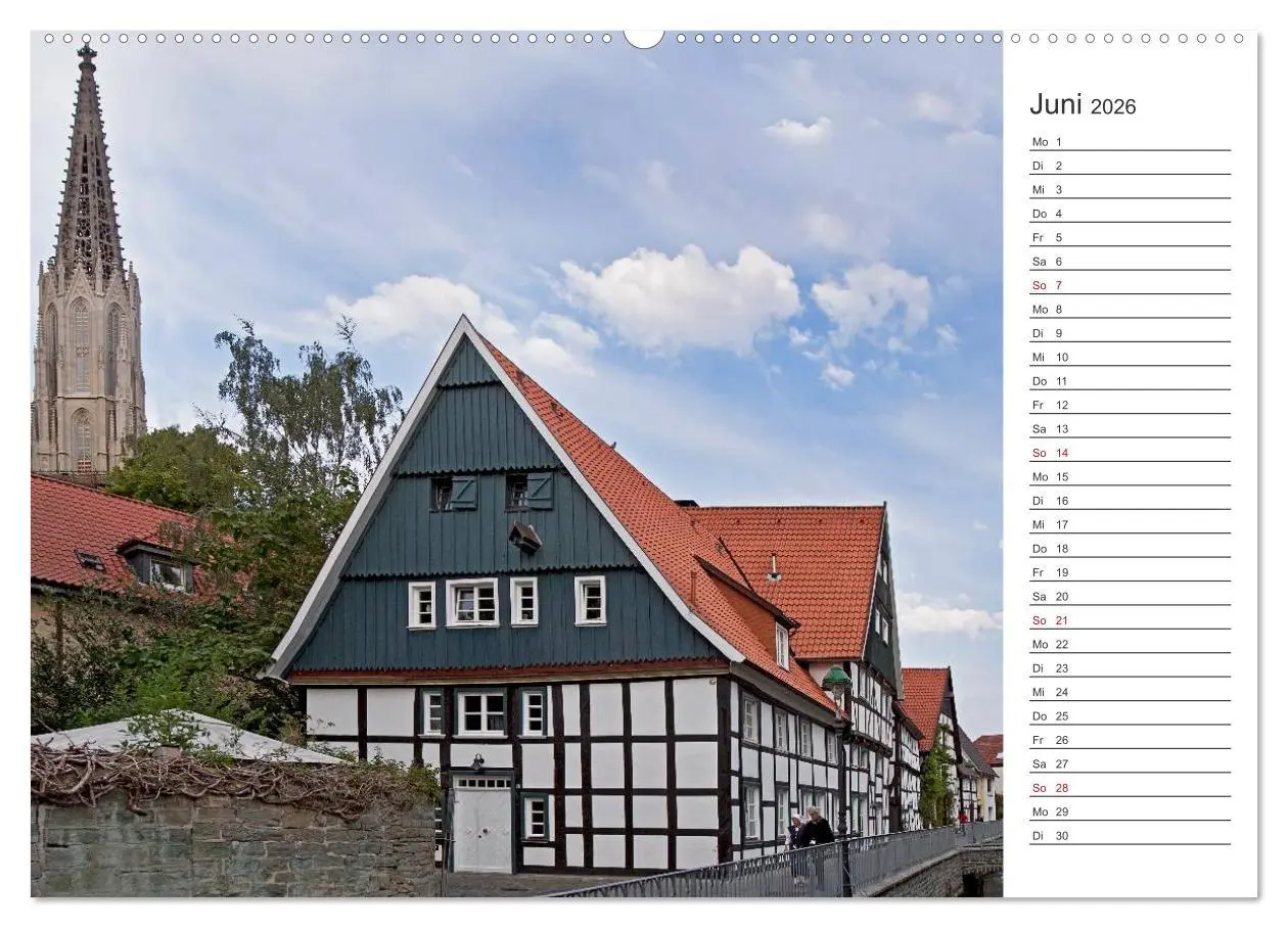 Bild: 9783457985960 | Hansestadt Soest (Wandkalender 2026 DIN A2 quer), CALVENDO...