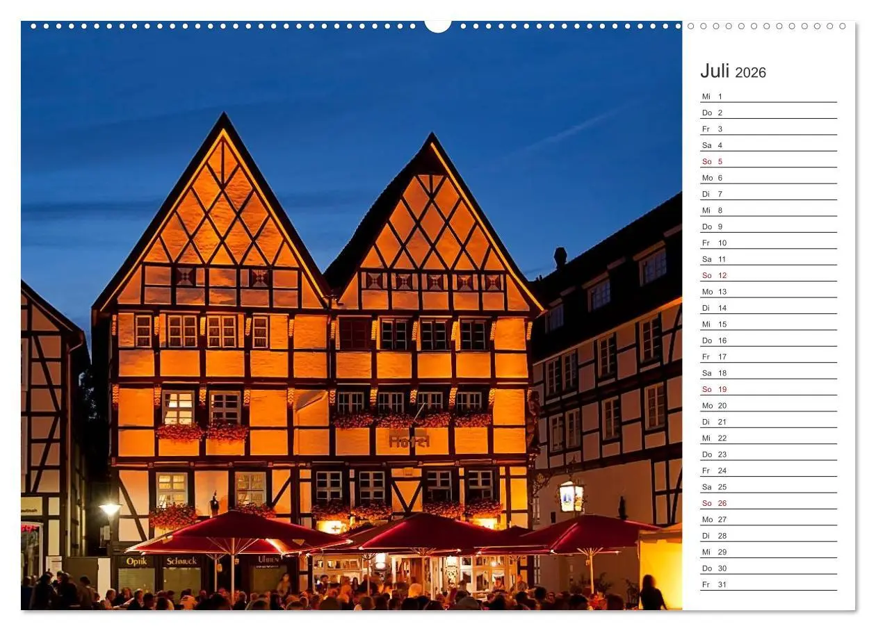 Bild: 9783457985960 | Hansestadt Soest (Wandkalender 2026 DIN A2 quer), CALVENDO...