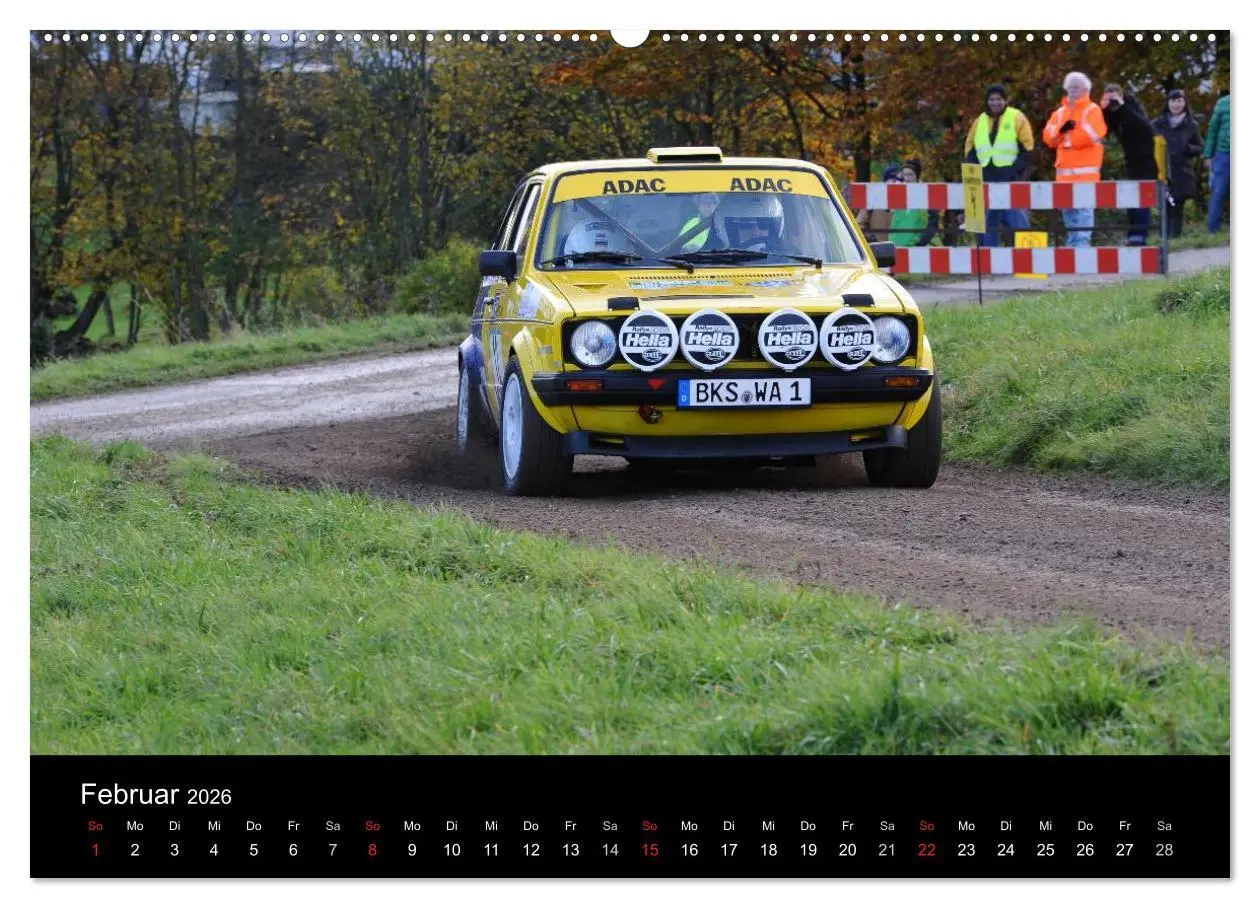 Bild: 9783516075960 | Asphalt und Schotter Rallye (Wandkalender 2026 DIN A2 quer),...