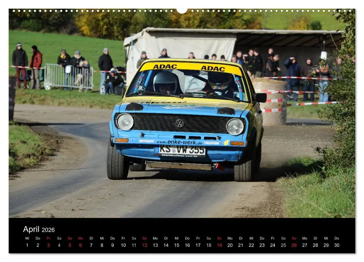 Bild: 9783516075960 | Asphalt und Schotter Rallye (Wandkalender 2026 DIN A2 quer),...