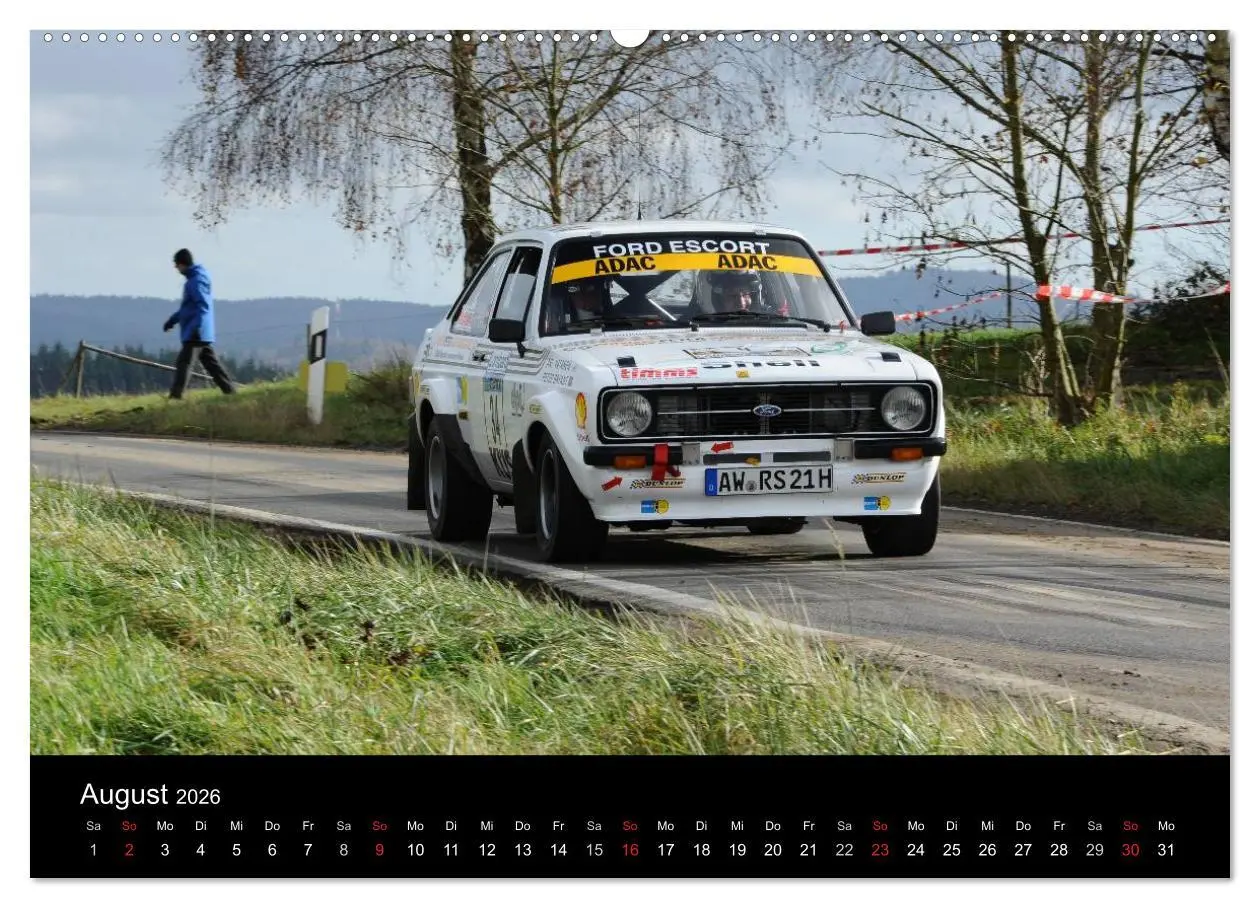 Bild: 9783516075960 | Asphalt und Schotter Rallye (Wandkalender 2026 DIN A2 quer),...
