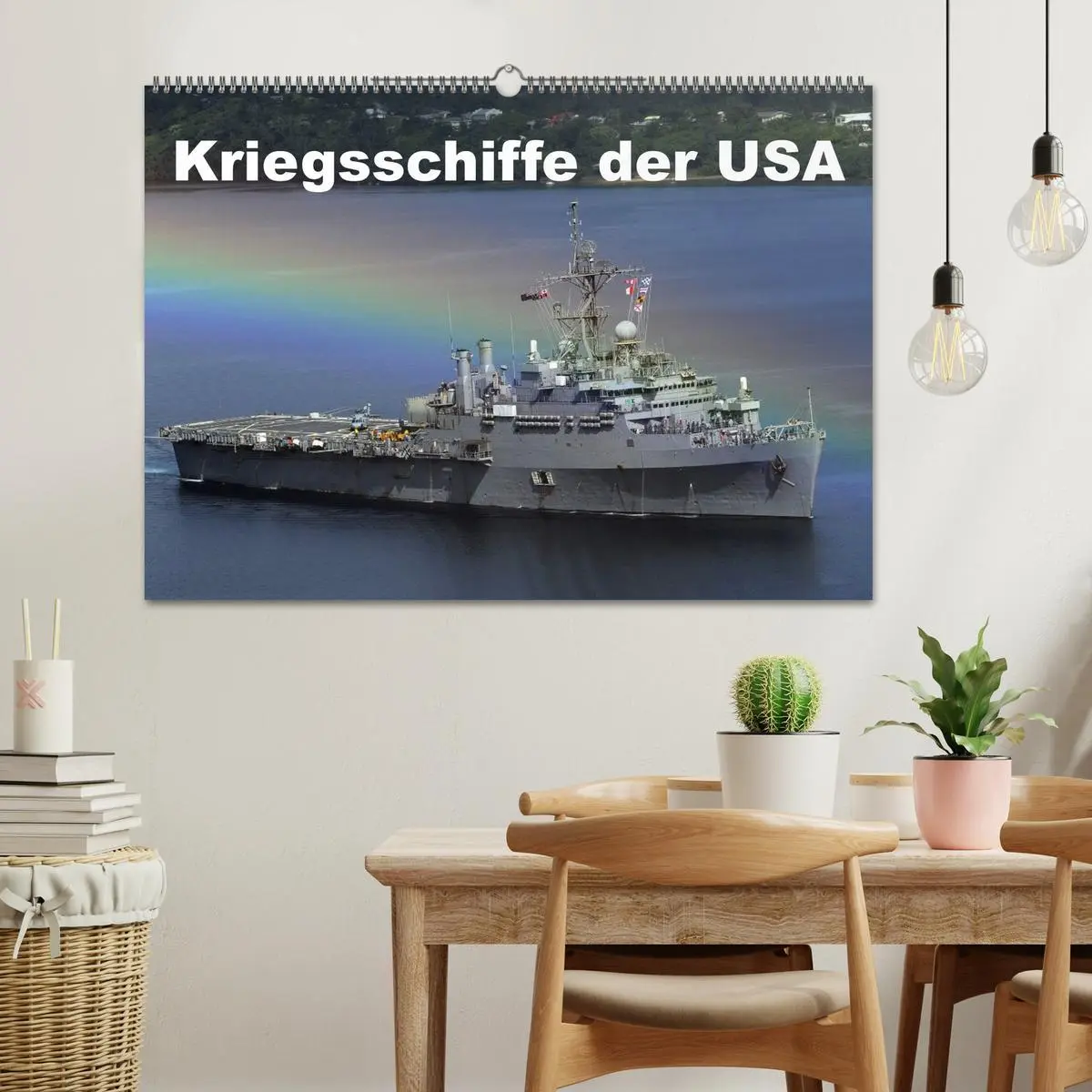 Bild: 9783516145960 | Kriegsschiffe der USA (Wandkalender 2026 DIN A2 quer), CALVENDO...