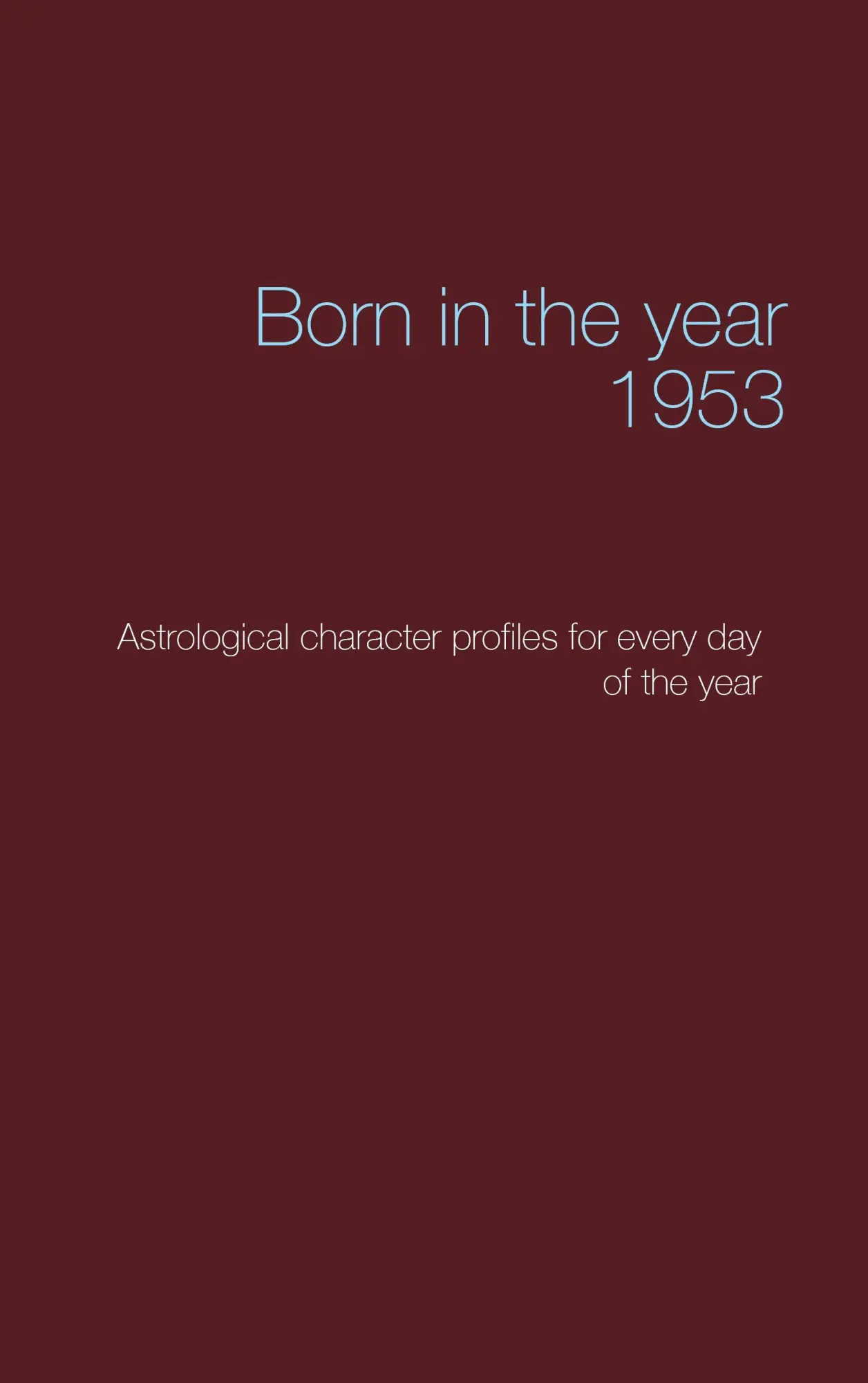 Cover: 9783743165960 | Born in the year 1953 | Christoph Däppen | Taschenbuch | 132 S. | 2017