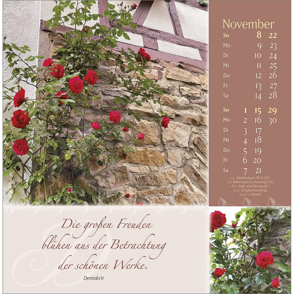 Bild: 9783754815960 | Rosenduft mit lieben Wünschen 2026 | Rosen-Postkarten-Kalender | 13 S.