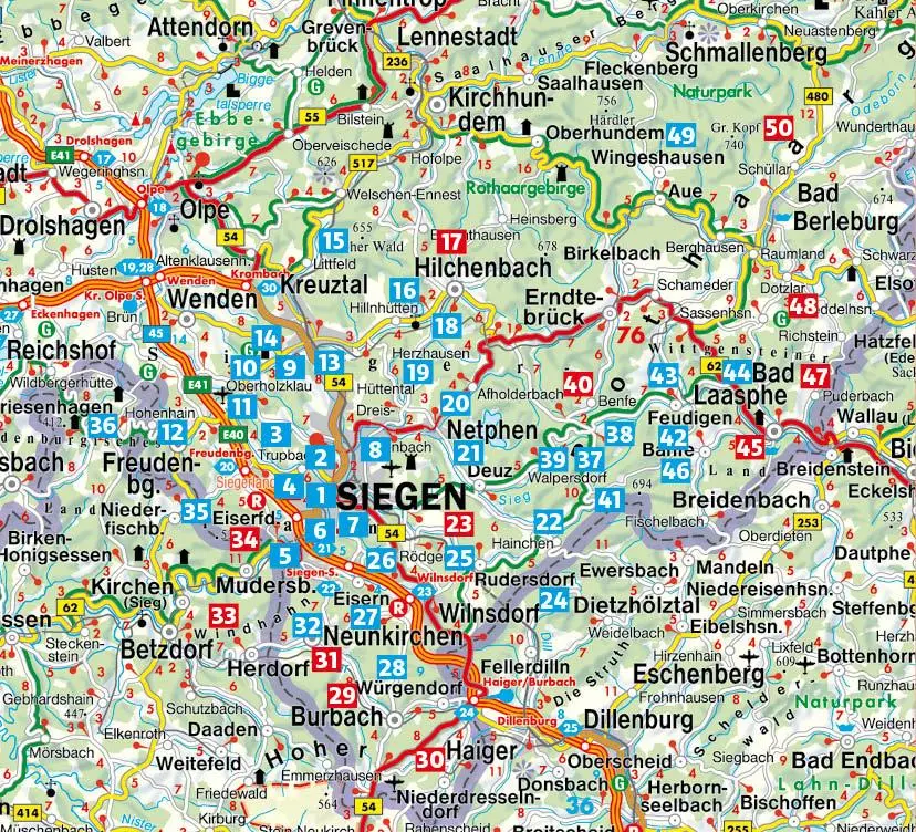 Bild: 9783763345960 | Siegerland und Wittgenstein | Claudia Irle-Utsch | Taschenbuch | 2022