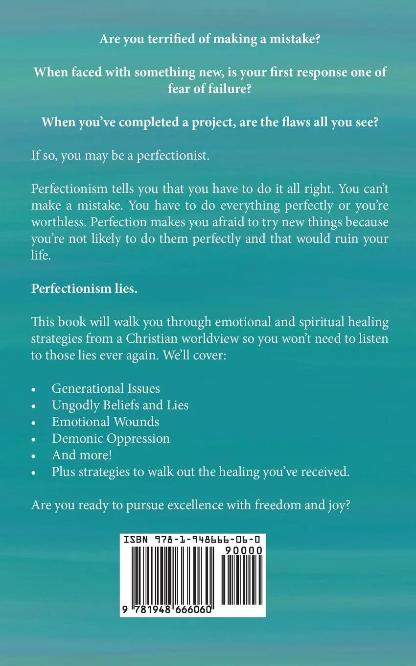 Rückseite: 9781948666060 | Overcoming Perfectionism | Alice Briggs | Taschenbuch | Englisch