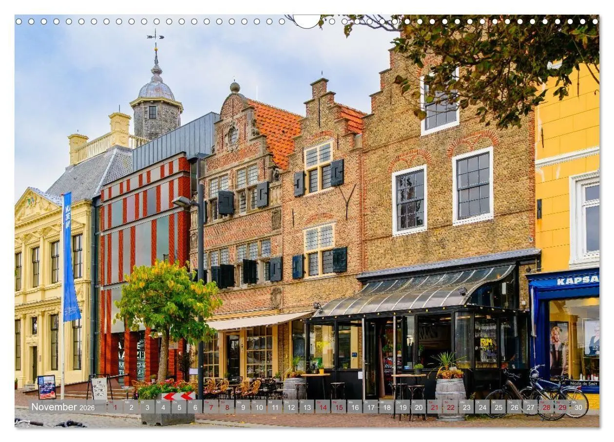 Bild: 9783516726060 | Ein Blick auf Vlissingen in Zeeland (Wandkalender 2026 DIN A3...
