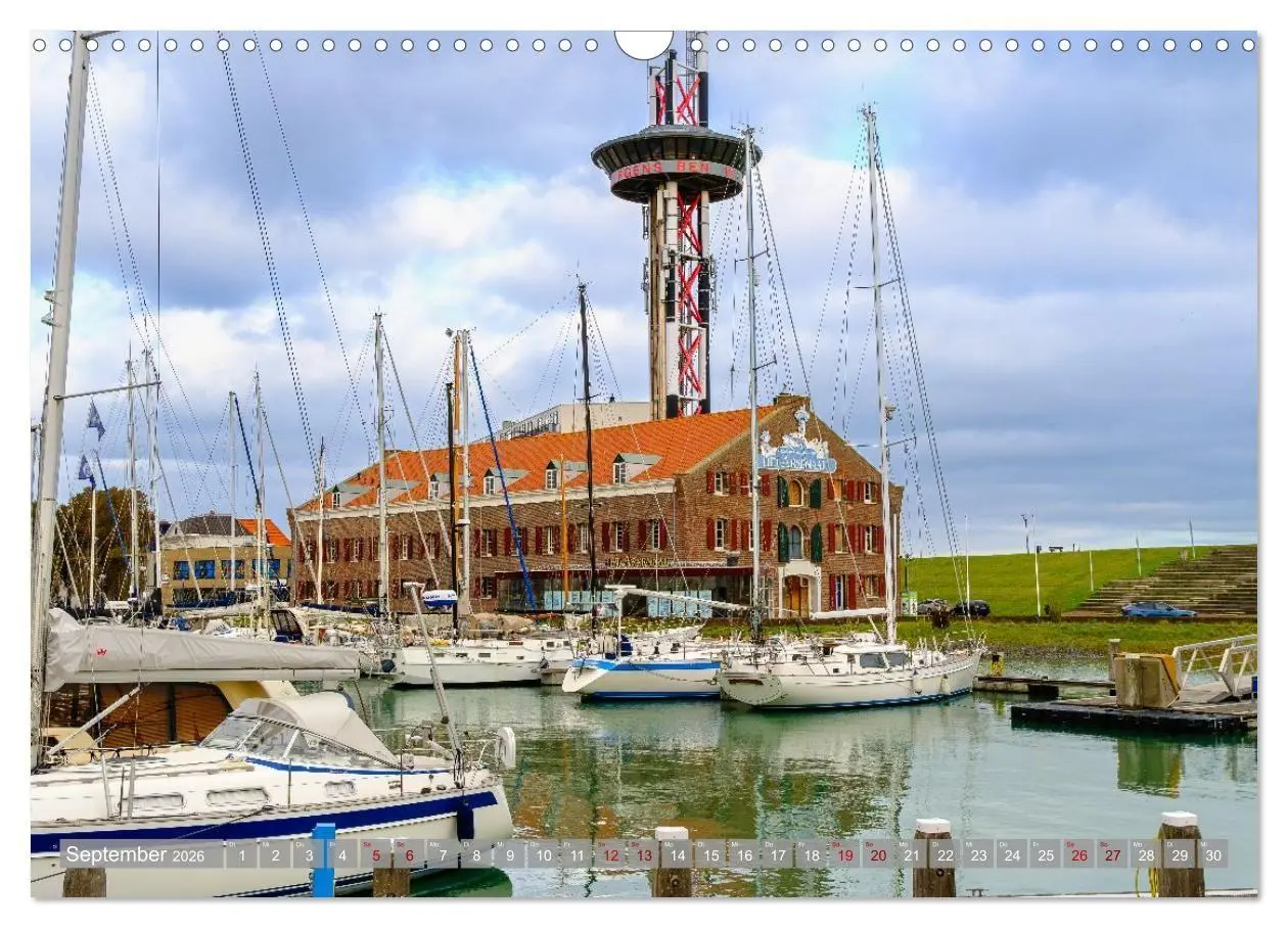 Bild: 9783516726060 | Ein Blick auf Vlissingen in Zeeland (Wandkalender 2026 DIN A3...