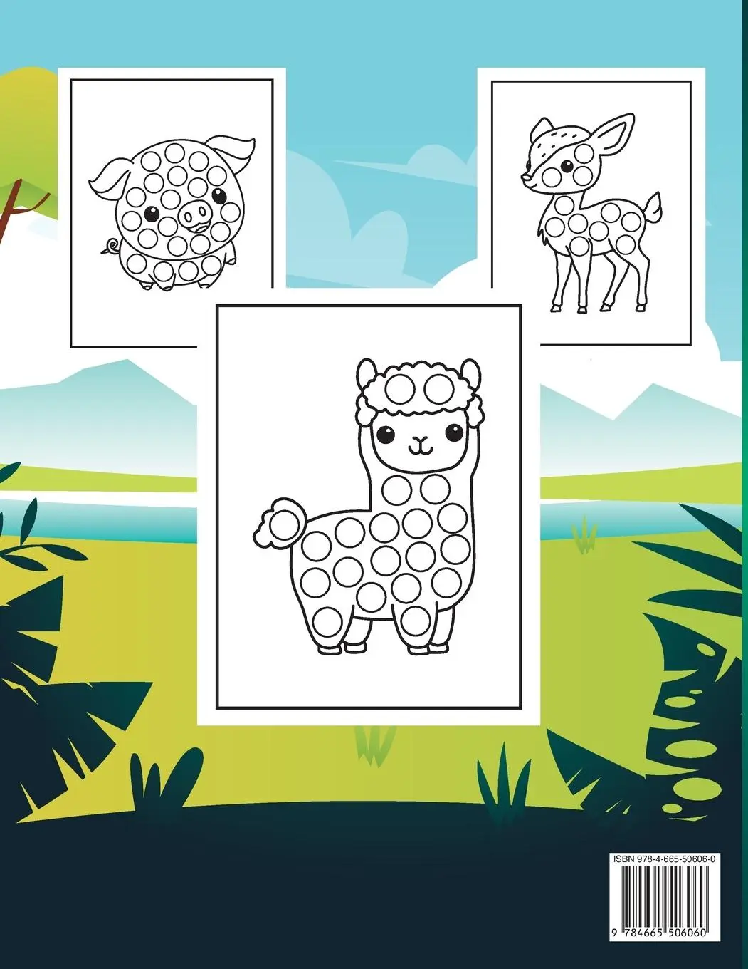 Rückseite: 9784665506060 | Dot Marker Activity Book Animals | Laura Bidden | Taschenbuch | 2023
