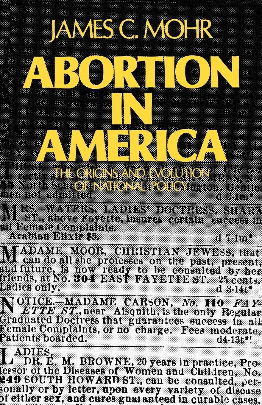Cover: 9780195026160 | Abortion in America | James C. Mohr | Taschenbuch | Englisch | 1979