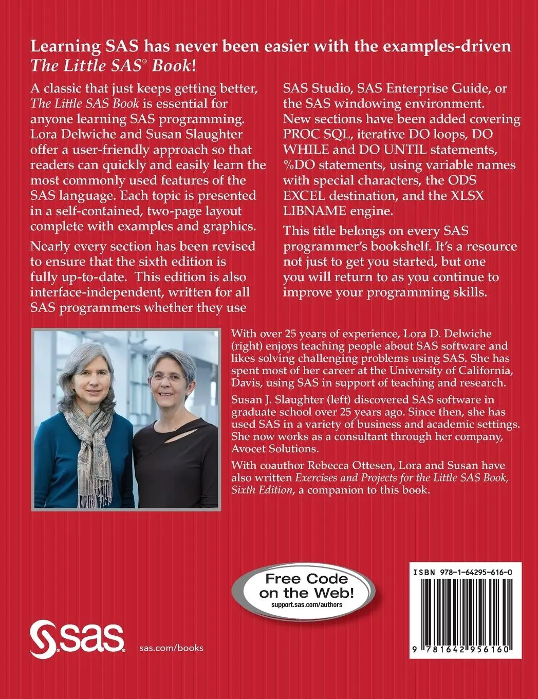 Rückseite: 9781642956160 | The Little SAS Book | A Primer, Sixth Edition | Delwiche (u. a.)