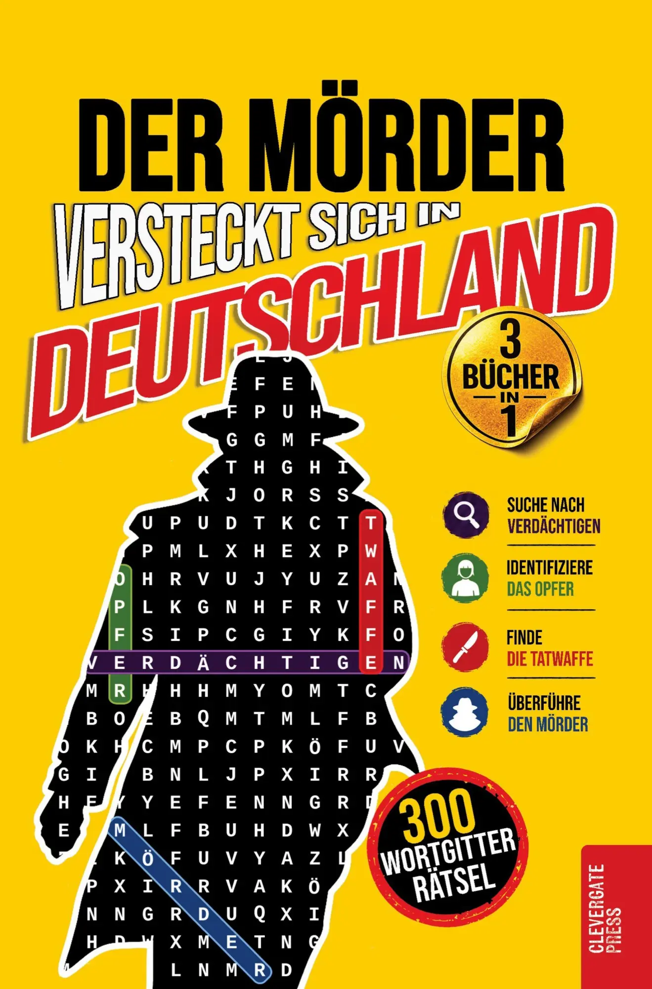 Cover: 9782489196160 | Der Mörder versteckt sich in Deutschland | Clevergate Press | Buch