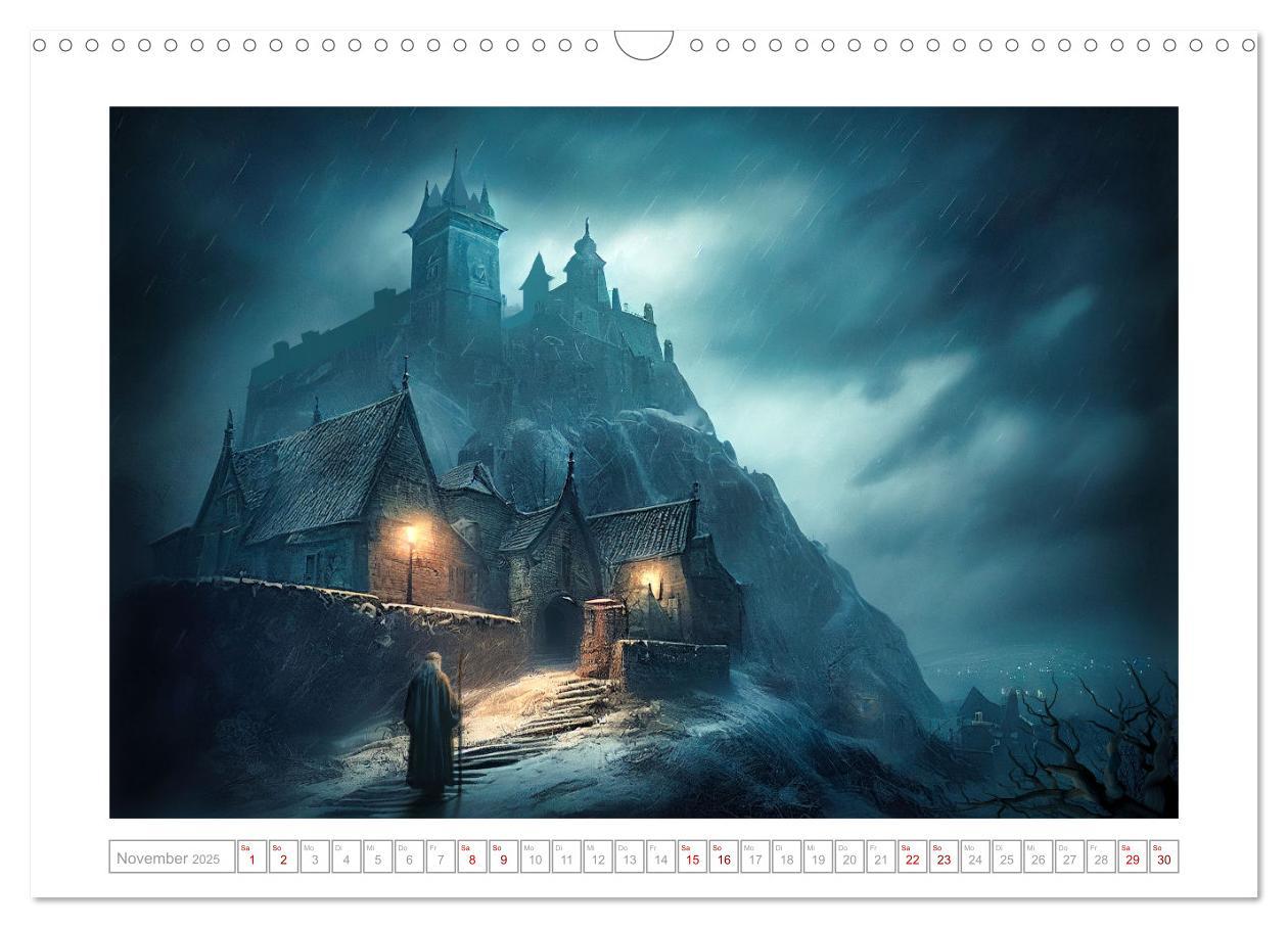 Bild: 9783383826160 | Die Reise des Magiers (Wandkalender 2025 DIN A3 quer), CALVENDO...