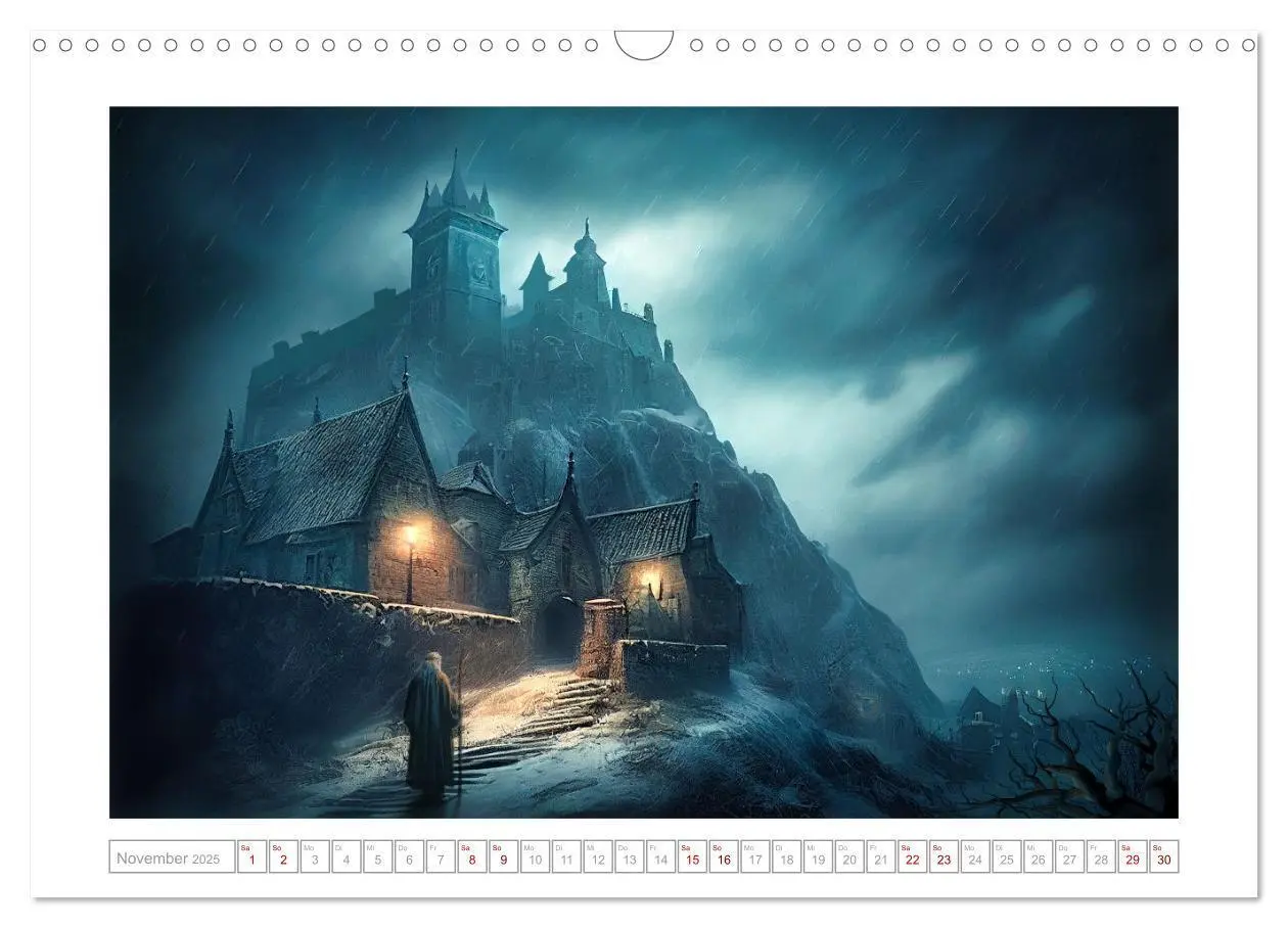 Bild: 9783383826160 | Die Reise des Magiers (Wandkalender 2025 DIN A3 quer), CALVENDO...