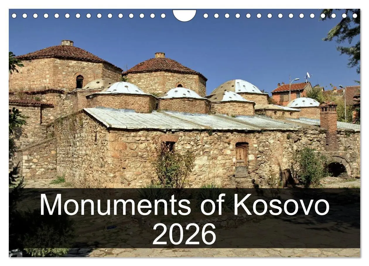 Cover: 9783516576160 | Monuments of Kosovo 2026 (Wall Calendar 2026 DIN A4 landscape),...