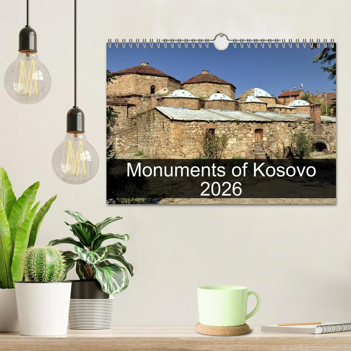 Bild: 9783516576160 | Monuments of Kosovo 2026 (Wall Calendar 2026 DIN A4 landscape),...